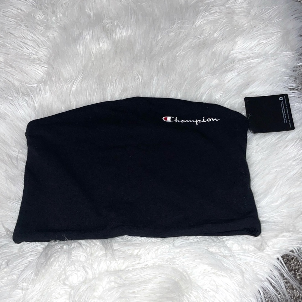 NWT medium Champion black tube top.